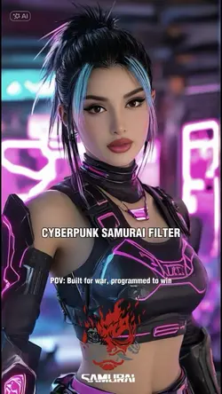 Cyberpunk Samurai AI