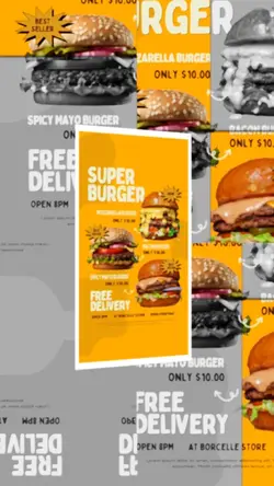 Food Poster Menu