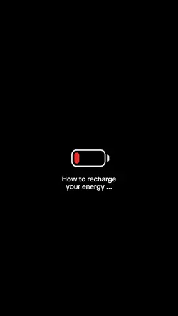Recharge your energy