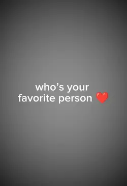 who's Your favorite 