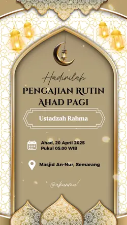 pengajian template