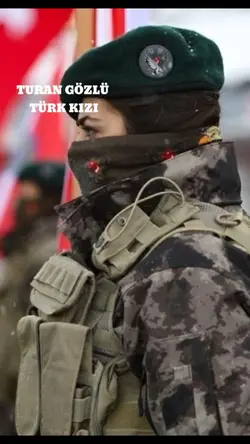 Türk kızı asker