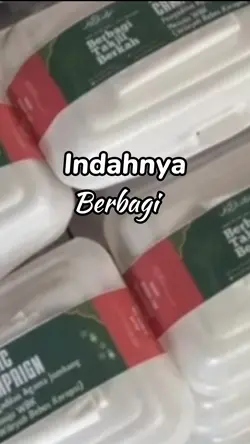 indahnya berbagi
