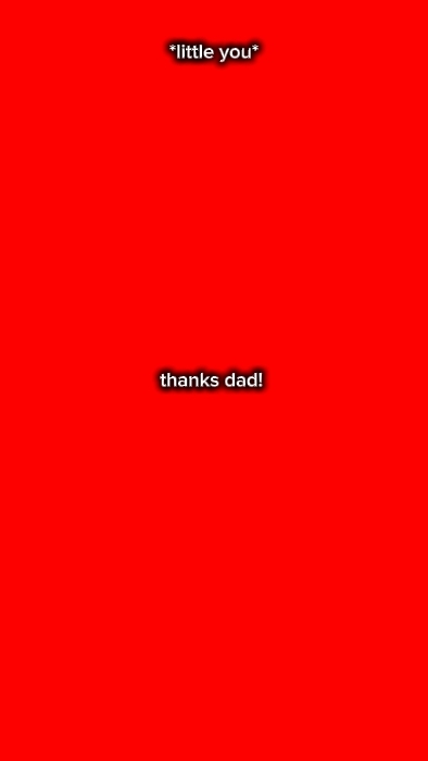 thanks dad