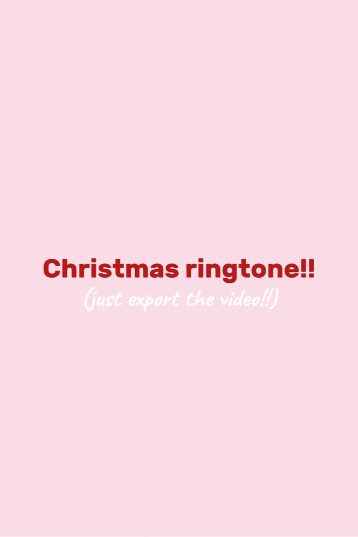Christmas Ringtone!