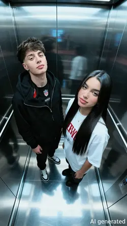 elevator group photo