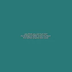 think u can hurt me?