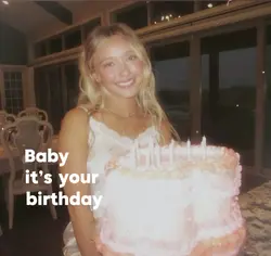 It’s your birthday