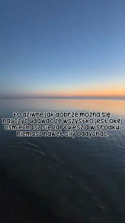 To dziwne jak dobrze