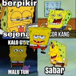 top stiker SpongeBob