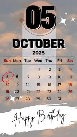 HBD 5 October