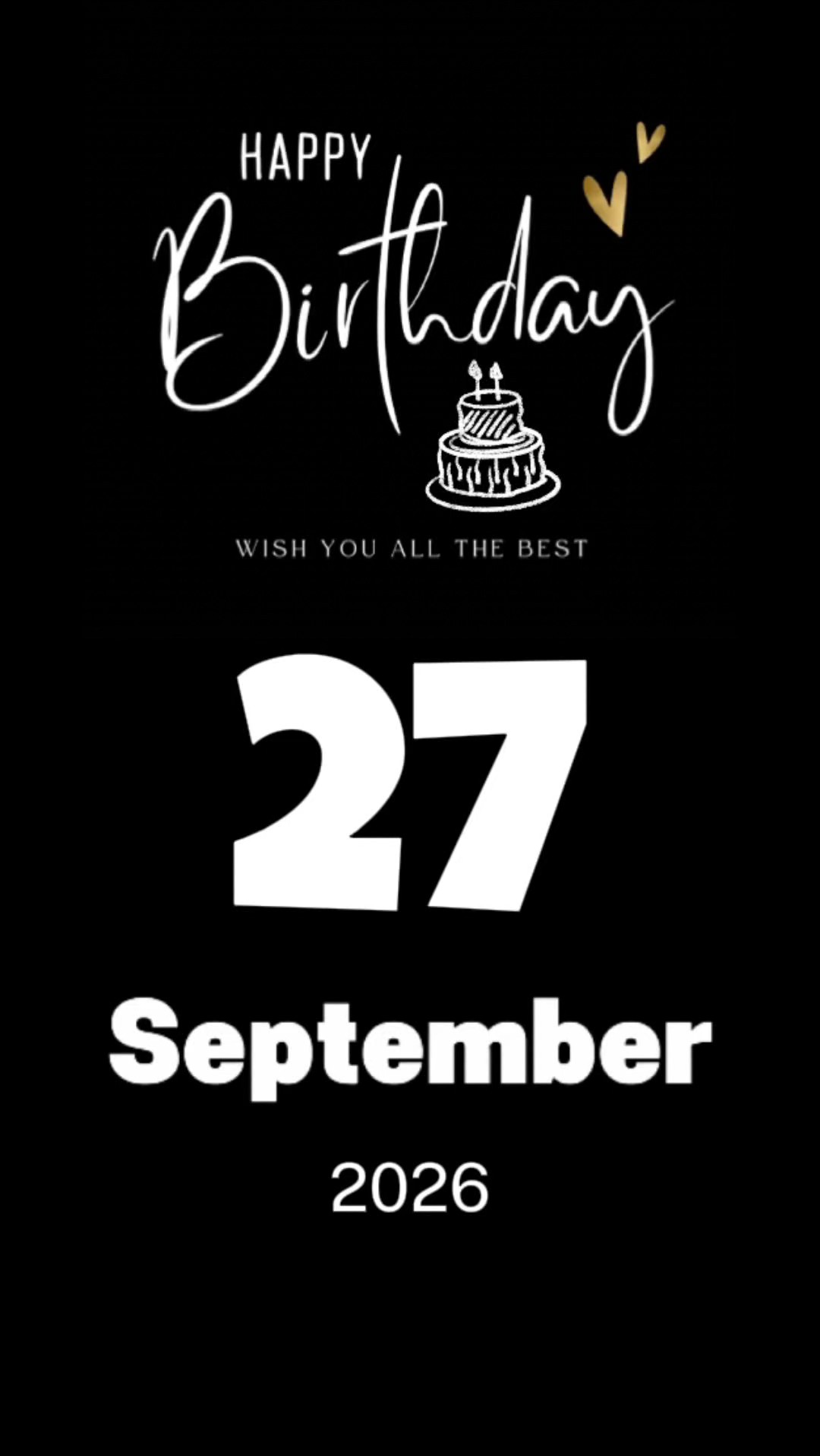Happy birthday