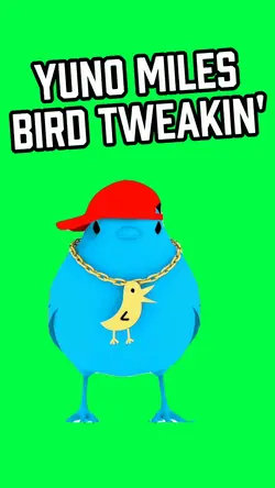 YUNO MILES BIRD MEME