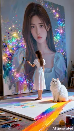 Trend Ai vẽ tranh