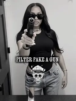 Filter fake gun