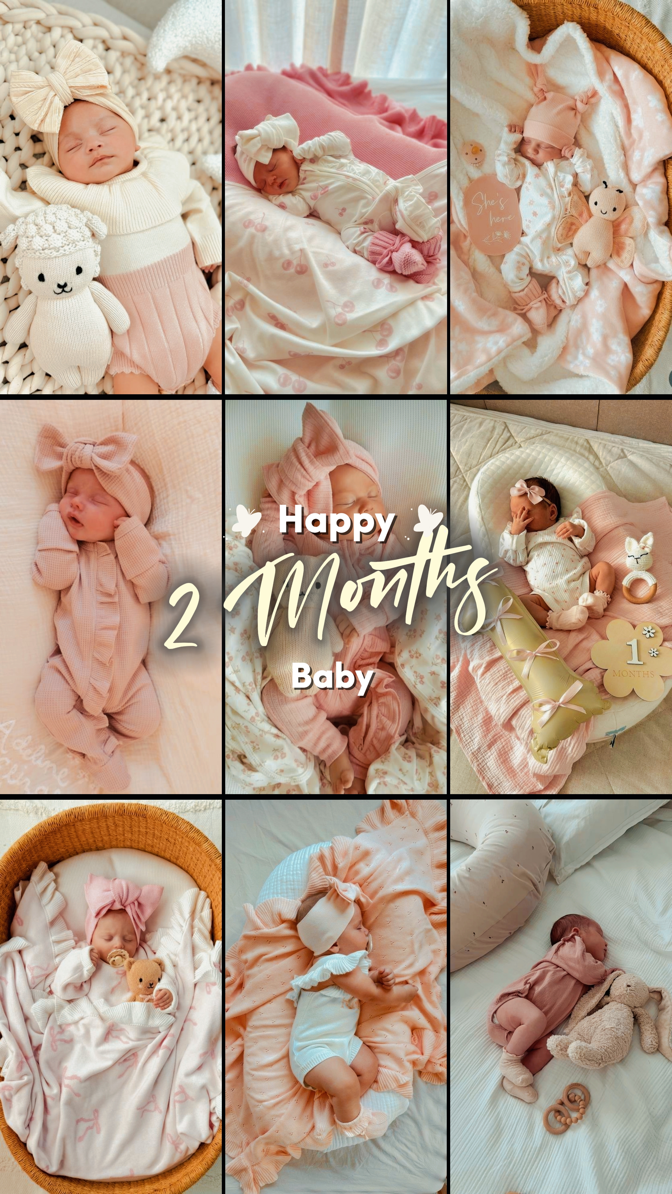 2 Monate Baby 