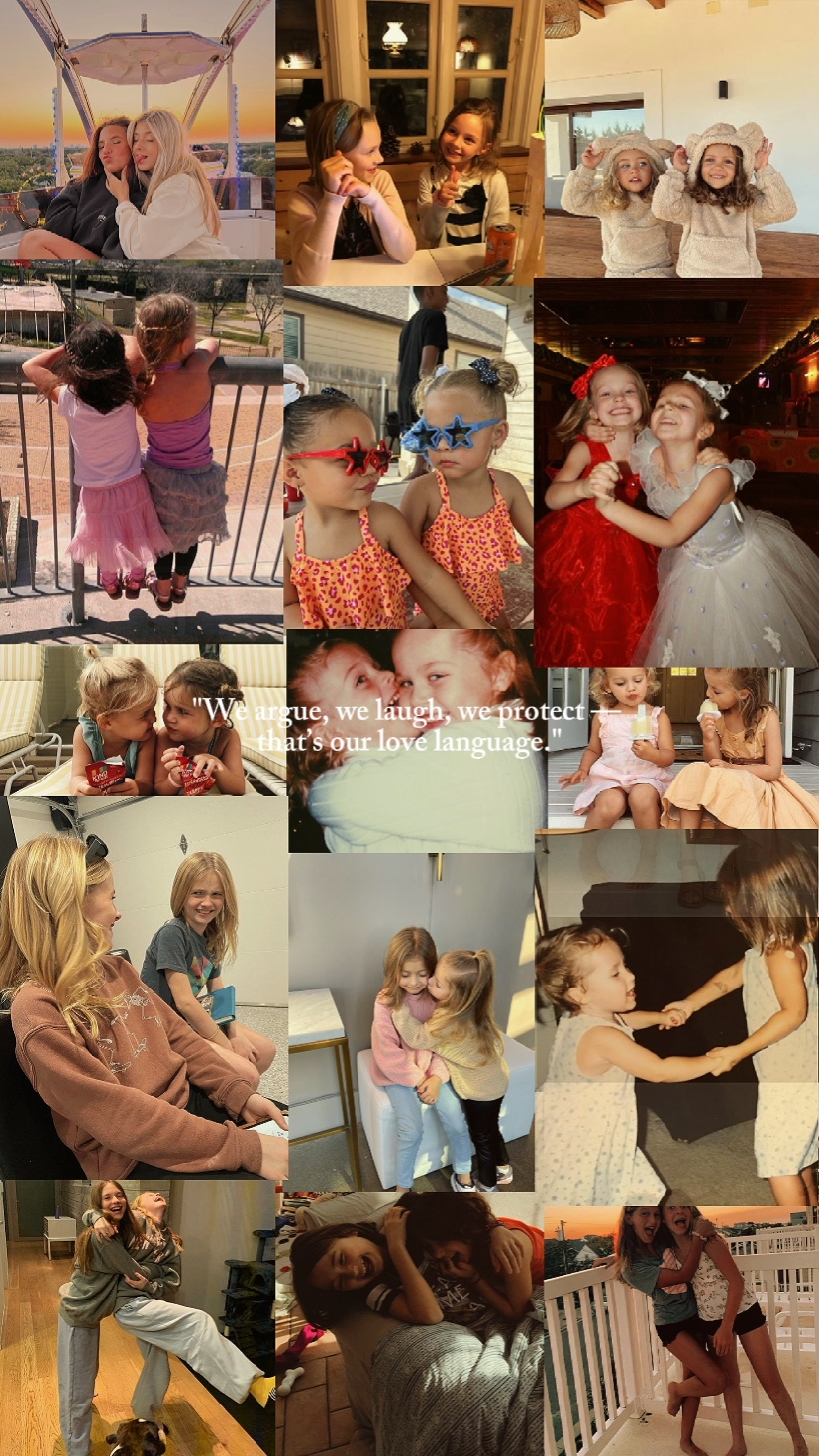 Siblings Love Moment