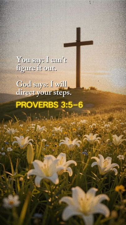 Provérbios 3: 5-6