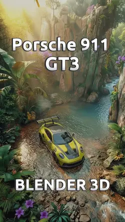 Blender Porsche 911