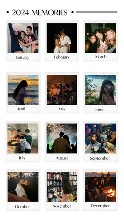 2024 polaroid recap