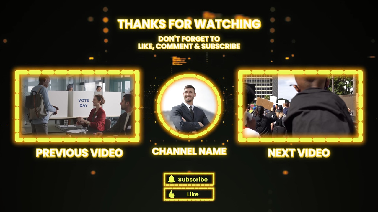 Youtube Outro