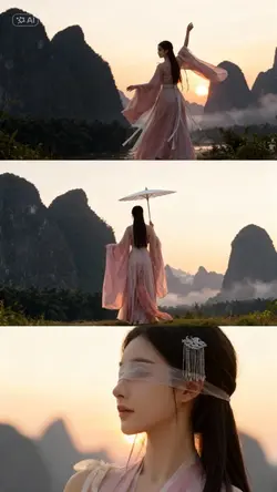 Mỹ nhân cổ trang AI