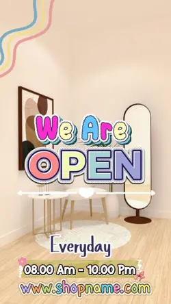 We Are Open