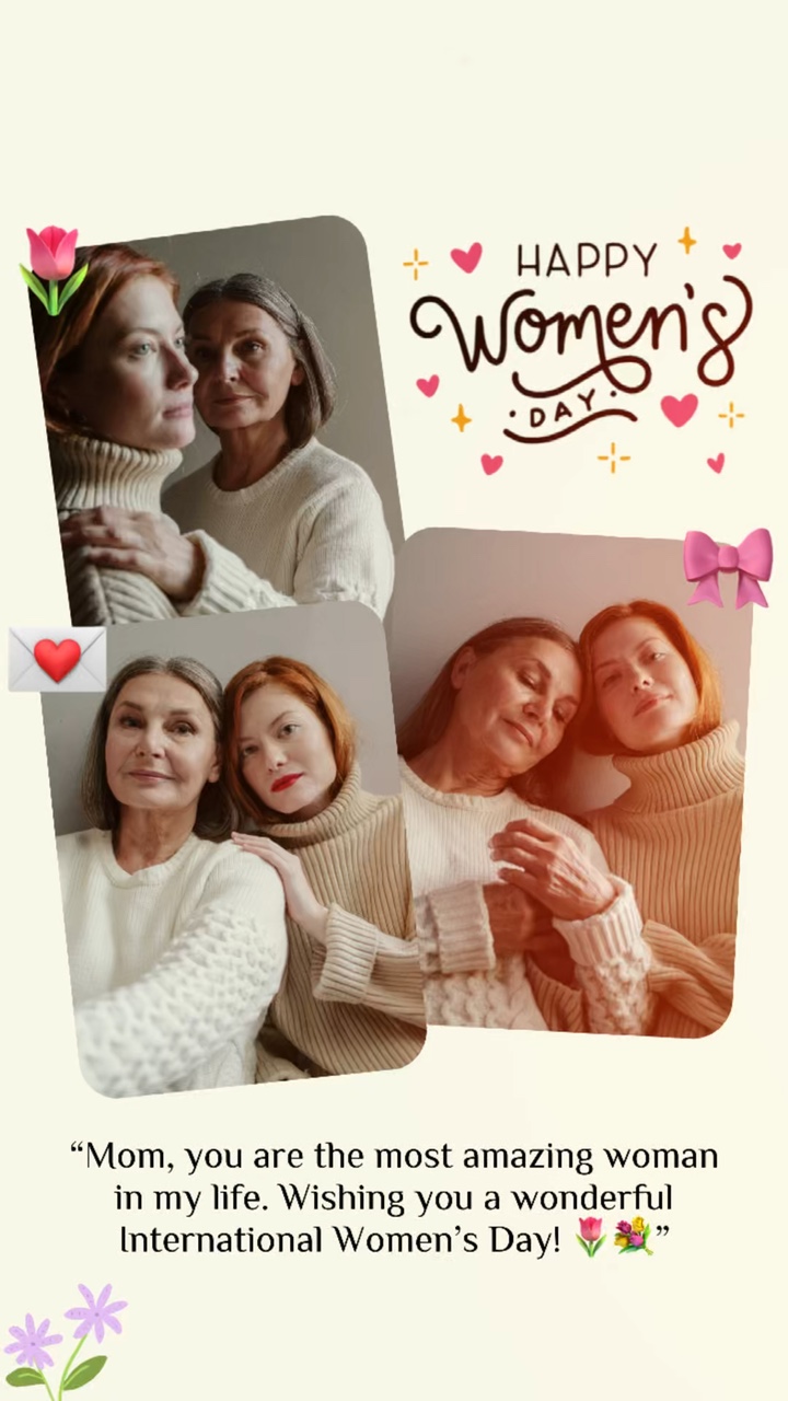 Feliz dia da mulher 🌷💌