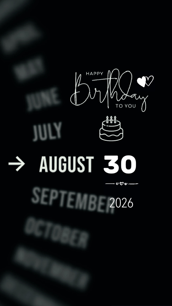 HBD AGOSTO 