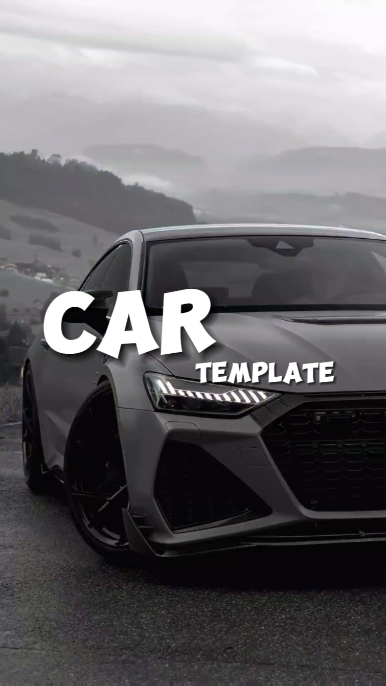 Car template