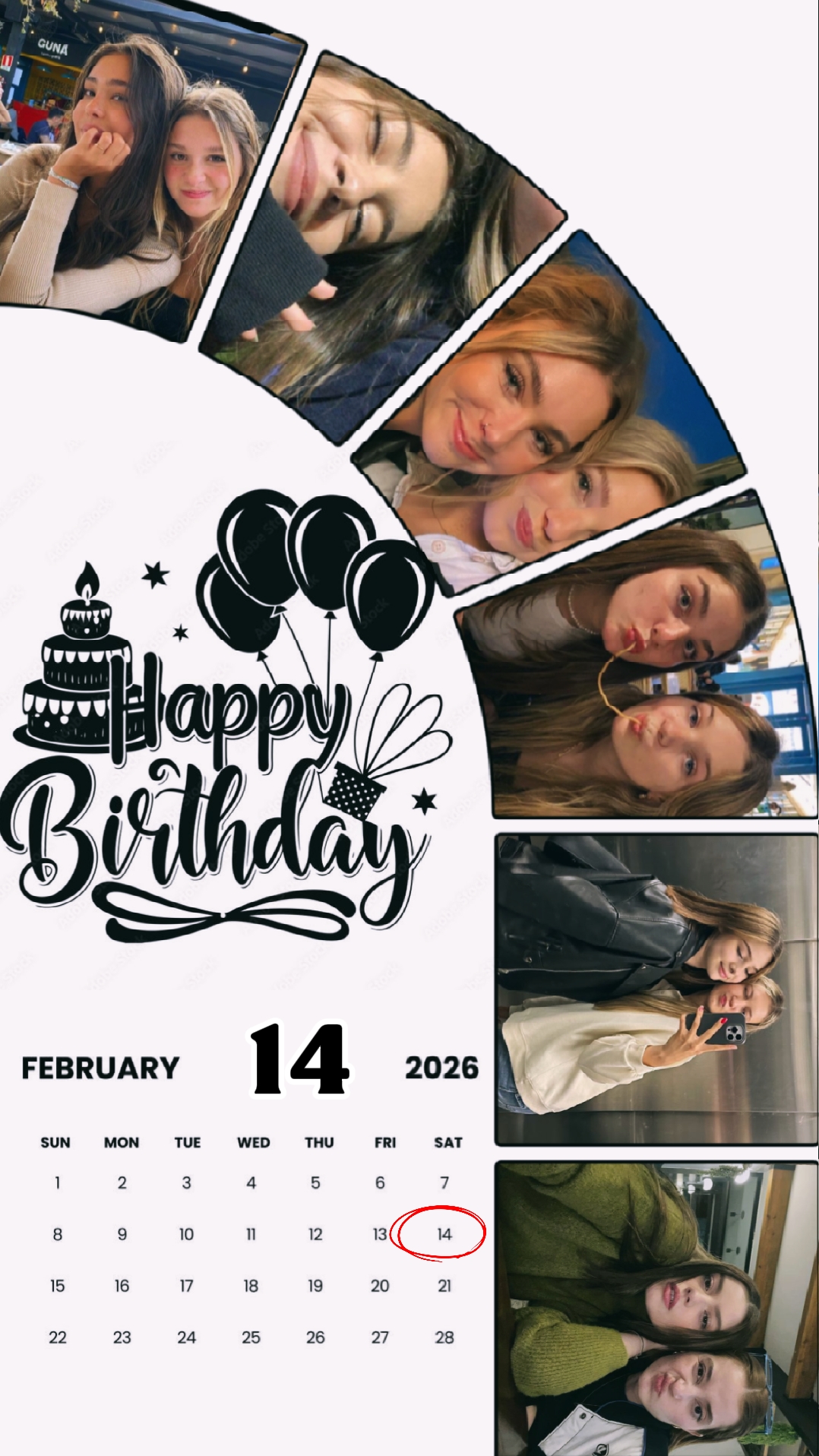 CUMPLEAÑOS 14 DE FEBRERO