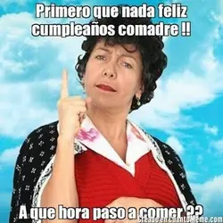 feliz cumple comadre