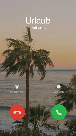 Urlaub Anruf 🌴
