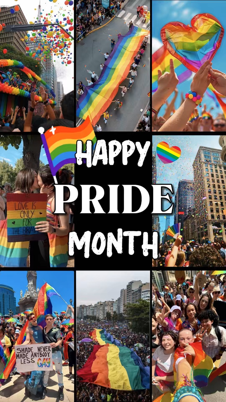 Happy pride month🏳️‍🌈