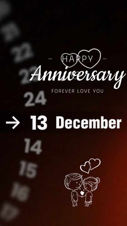 Anniv 13 December 