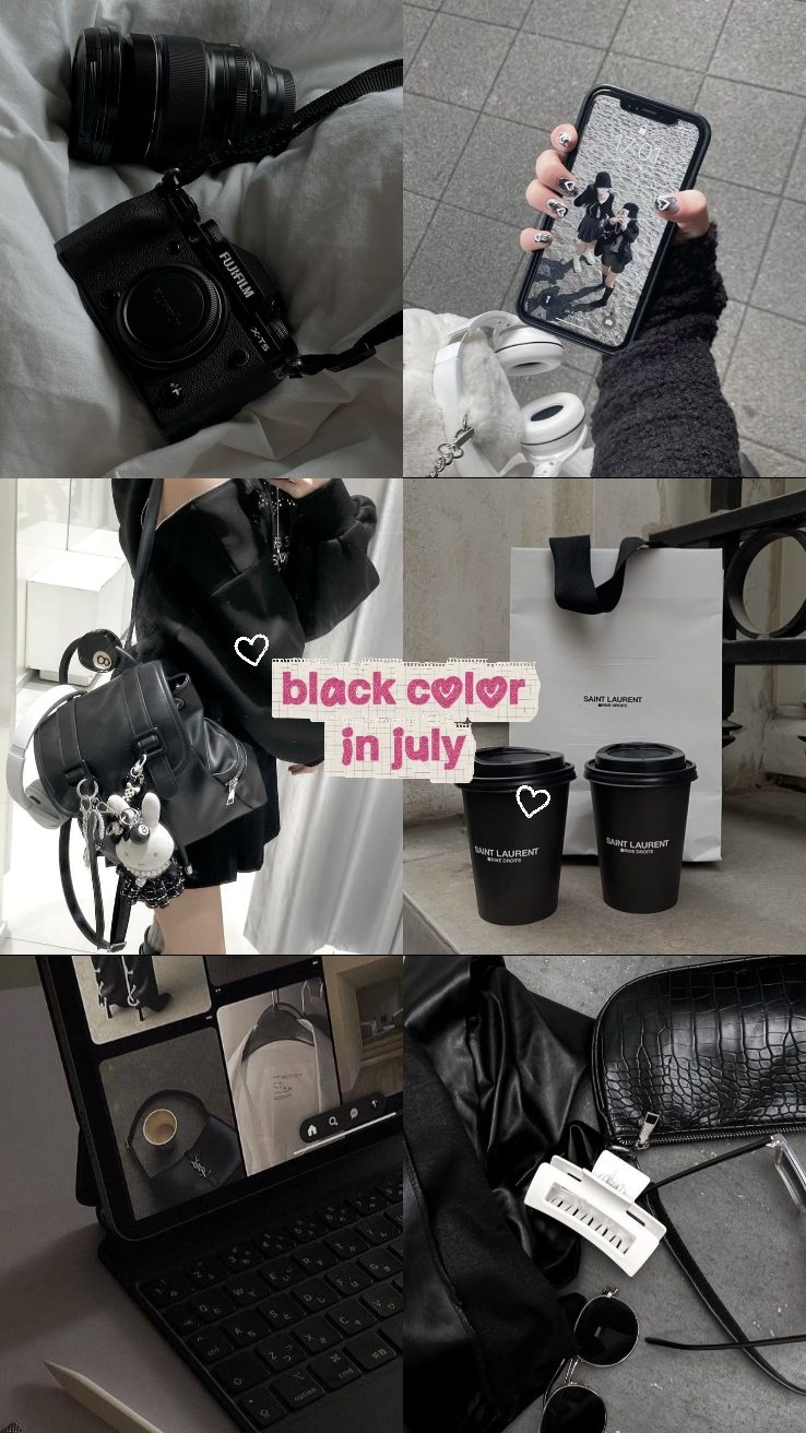 Color negro en julio