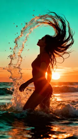 Beach Silhouette