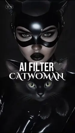 AI FILTER CATWOMAN 