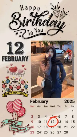 12 February Birthday