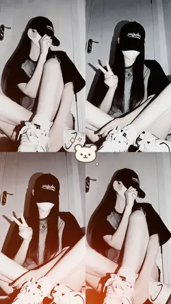 blur black and white