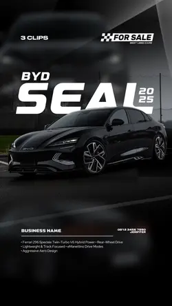 Premium Car Poster