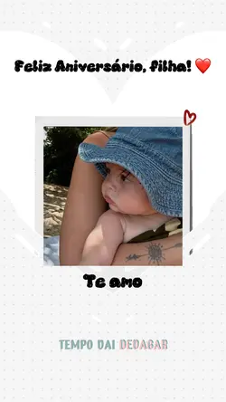 Feliz vida, filha! ❤️