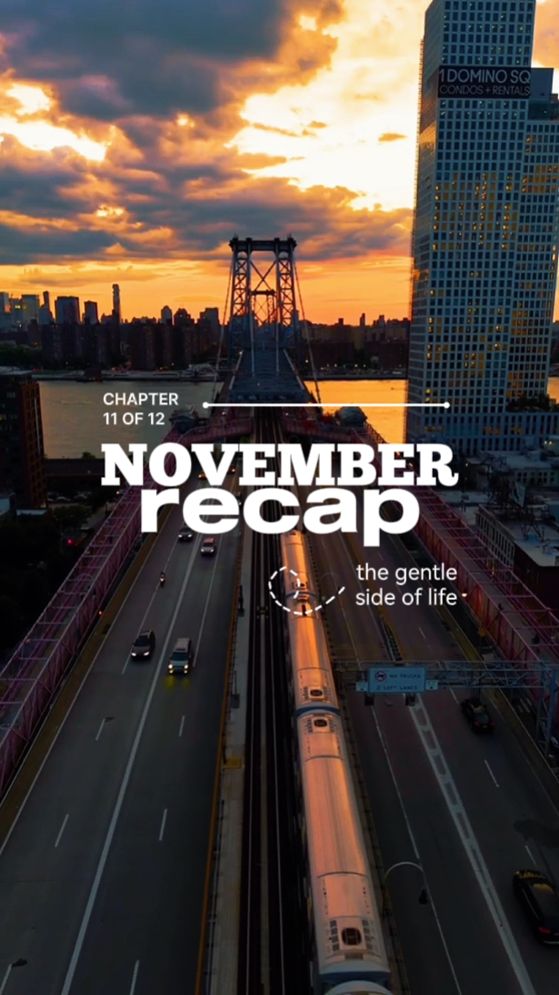 NOVEMBER RECAP