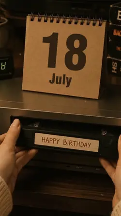BIRTHDAY 18 JULY