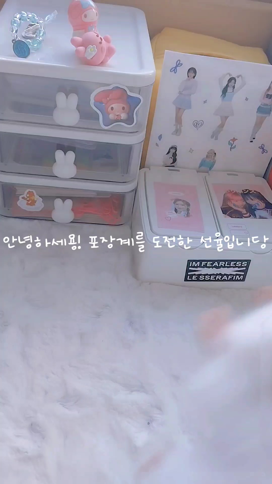 나비언니와 콜라보 한 포카포장