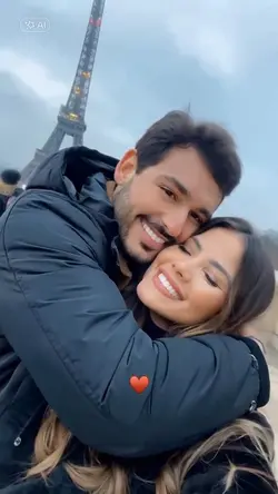 Couple hug