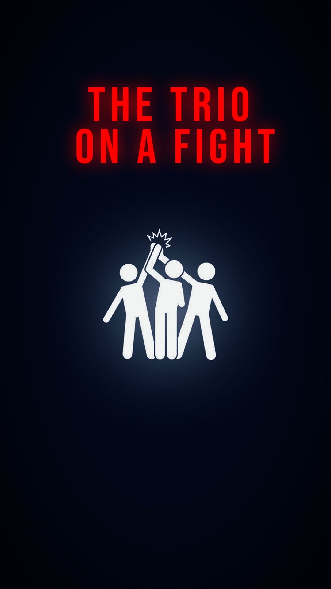 TRIO ON A FIGHT