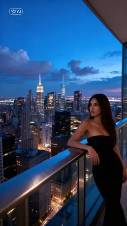 AI NIGHT VIEW BUILDI