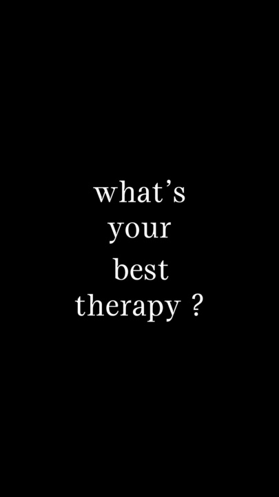 best therapy?