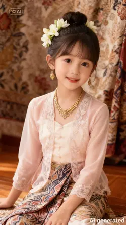 Ai Foto kebaya kids